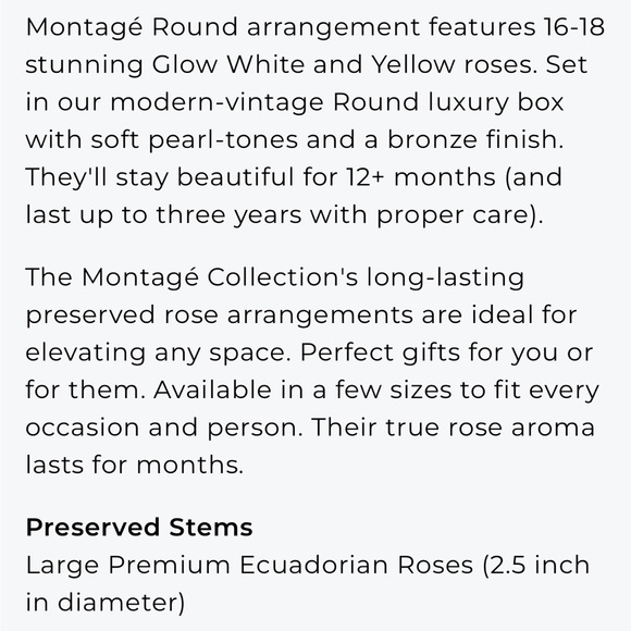 [Glam Fleur] Montage Round Glow White and Yellow - Picture 4 of 8